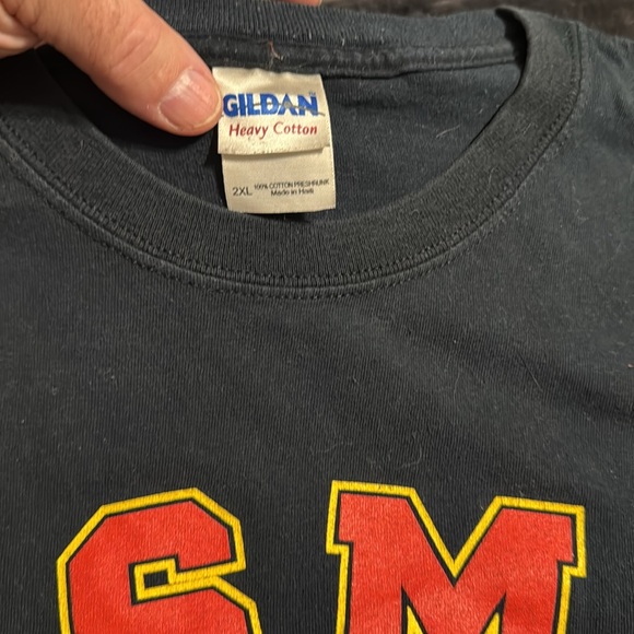 USMC black T-shirt, size XXL. - Picture 3 of 4